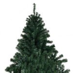 Dirbtinė Kalėdų eglutė su LED girliandomis 270 cm (Žalia)