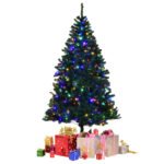 Dirbtinė Kalėdų eglutė su LED girliandomis (Žalia)