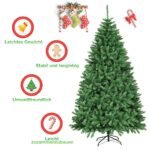 Dirbtinė Kalėdinė Eglė 225 cm su 2254 šakų galiukais (Žalia)