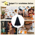 225 cm juoda dirbtinė eglė (Juoda)