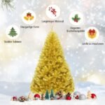 Eglutė 1036 šakų 180 cm aukščio (Auksinė)