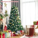 180 cm dirbtinė eglutė su 1130 šakų „Glockenspiel“ dizainas (Žalia)