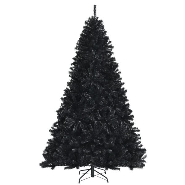 Kalėdinė eglutė su 1749 PVC šakomis (Juoda)