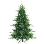 Dirbtinė Kalėdinė Eglė 210 cm su metaliniu stovu (Žalia)