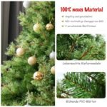 Kalėdinė eglutė 180 cm 820 šakų (Žalia)