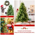 Kalėdinė eglutė 180 cm 820 šakų (Žalia)