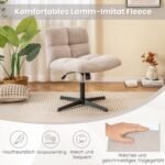 Ergonomiška biuro kėdė su aukštu reguliuojamu atlošu (Pilka)