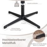 Ergonomiška biuro kėdė su aukštu reguliuojamu atlošu (Pilka)