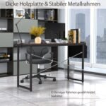 Erdvus rašomasis stalas su šonine niša (Kavos)