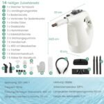Nešiojamas garų siurblys 1500W 125℃ (Pilka)