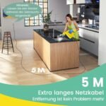 Nešiojamas garų valytuvas 1500W 125℃ (Gelsva)