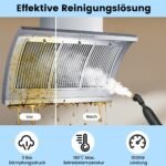 Galingas nešiojamasis garo valytuvas (Balta)