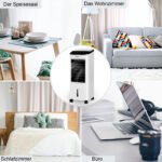 Mobilus oro aušintuvas su drėkinimo ir valymo funkcijomis (Balta)