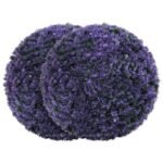 Dirbtinės levandos rutulinė dekoracija 38 cm skersmens (Violetinė)