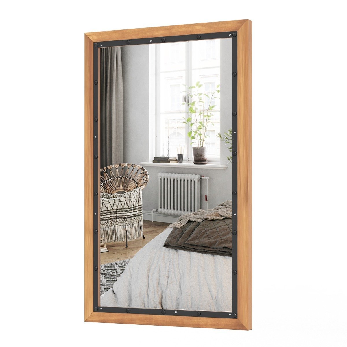 dekorativer-wandspiegel-hz10164na_9_ Stačiakampis medinis sieninis veidrodis 55x90 cm (Natūrali)