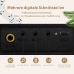 Elektroniniai klavišiniai su 88 klavišais ir natūraliomis funkcijomis (Juoda ir balta)