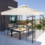 Stogo danga terasos pavėsinei 300x300 cm (Smėlio)