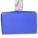 Minkštas daugiafunkcinis gimnastikos ir jogos kilimėlis 300 x 120 x 5 cm (Mėlyna)