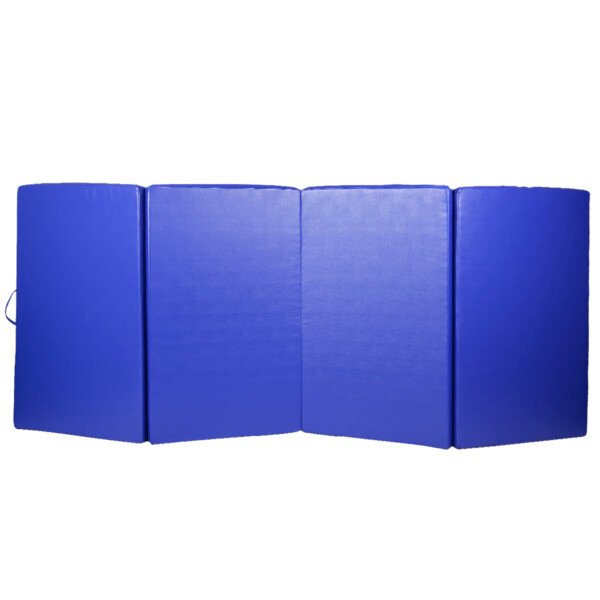Minkštas daugiafunkcinis gimnastikos ir jogos kilimėlis 300 x 120 x 5 cm (Mėlyna)