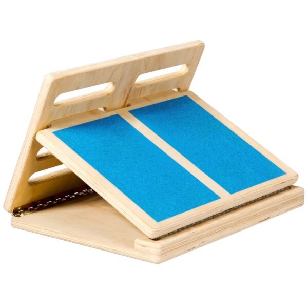 Reguliuojama medinė atraminė lenta 4 pakopų 160 kg keliamoji galia (Natūrali)