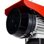 Elektrinė virvinė gervė su 18 m plieniniu trosu (Raudona)