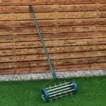 Patvarus vejos aeratorius su 45 cm darbiniu pločiu (Juoda)