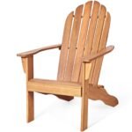 Adirondack stalas iš akacijos medienos – patvarus ir stilingas (Natūrali)