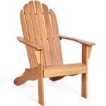 Adirondack stalas iš akacijos medienos – patvarus ir stilingas (Natūrali)