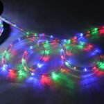 30 m lanksti LED šviesos juosta su 1080 diodų (Įvairiaspalvė)