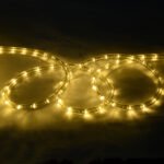 Lanksti LED šviesos žarna skirta naudoti lauke ir viduje (Šiltai balta)
