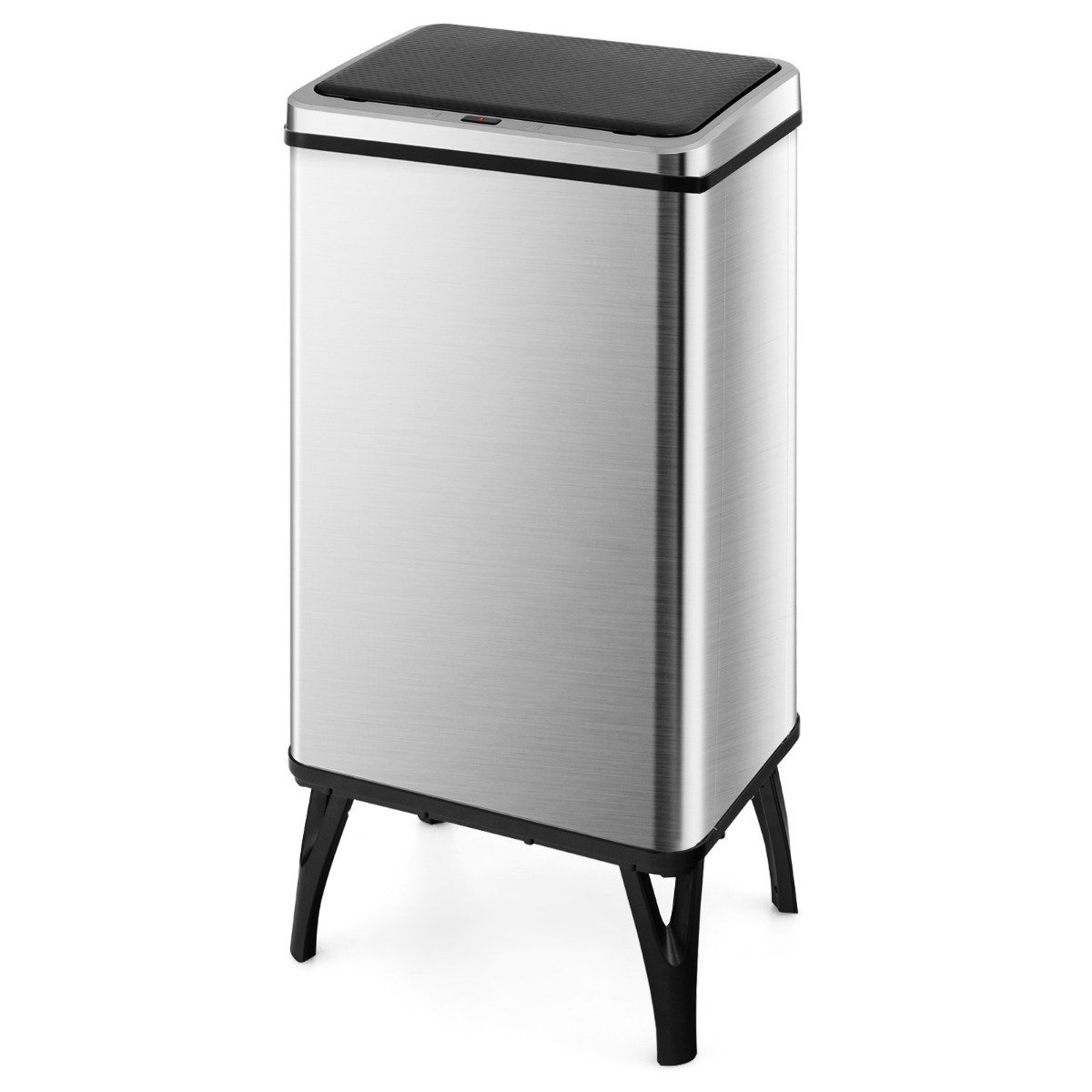 edelstahl-m_lleimer-bewegungssensor-abfalleimer-gy10017sl_19_ Automatinė šiukšliadėžė su judesio jutikliu 50L (Sidabrinė)