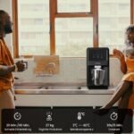 Nugget ledo gaminimo aparatas 27 kg/24 val. (Juoda ir sidabrinė)