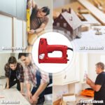 Elektrinis vinių pistoletas su reguliuojama jėga (Raudona)