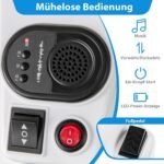 Elektrinis arkliukas su muzika ir LED švieselėmis (Mėlyna)