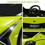 Elektrinis vaikiškas automobilis su nuotolinio valdymo pulteliu ir MP3 funkcija (Žalia)