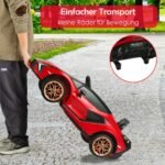 Elektrinis automobilis vaikams su 2.4G nuotolinio valdymo pulteliu (Raudona)