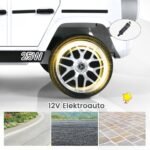 Elektrinis automobilis vaikams (Balta)