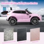 Elektrinis vaikiškas automobilis Aston Martin DBX 12V (Rožinė)