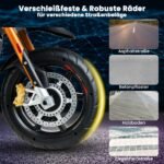 Elektrinis vaikiškas motociklas su LED žibintais ir muzika (Pilka)