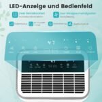 Daugiafunkcis oro sausintuvas su 6 5 l vandens talpa (Balta)