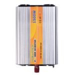 1500 W įtampos keitiklis (inverteris) su USB jungtimi (Sidabrinė)
