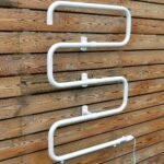 Elektrinis rankšluosčių džiovintuvas/šildytuvas S formos dizaino 70W (Pienbalta)