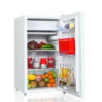 Kombinuotas šaldytuvas su šaldikliu ir reguliuojamomis kojelėmis 91 L (Balta)
