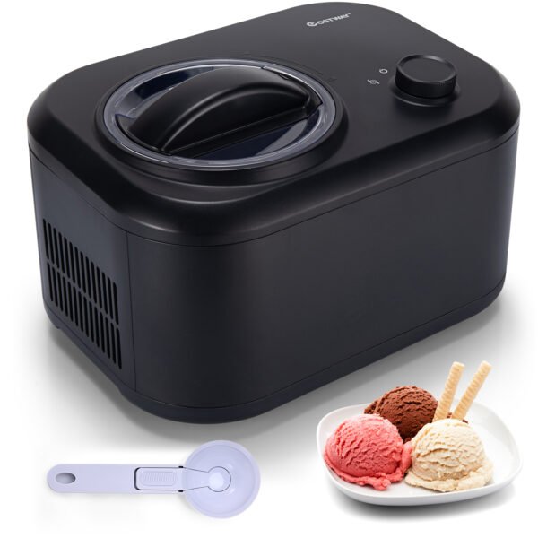 Nešiojama naminių desertų gamybos mašina 100W (Juoda)