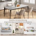 Ergonomiška valgomojo kėdė lenktu atlošu (Smėlio)