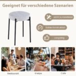 Virtuvės kėdės 4 vnt su minkšta sėdyne ir metalinėmis kojomis (Šviesiai pilka)