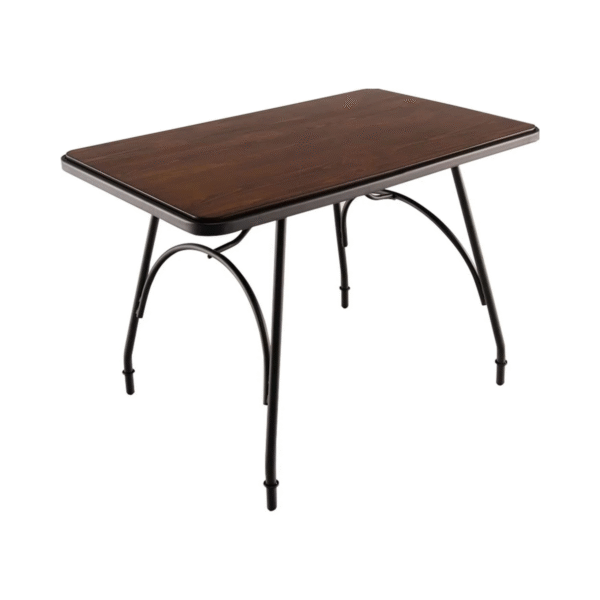 Valgomojo stalas 110 x 70 cm rudas (Rudas)