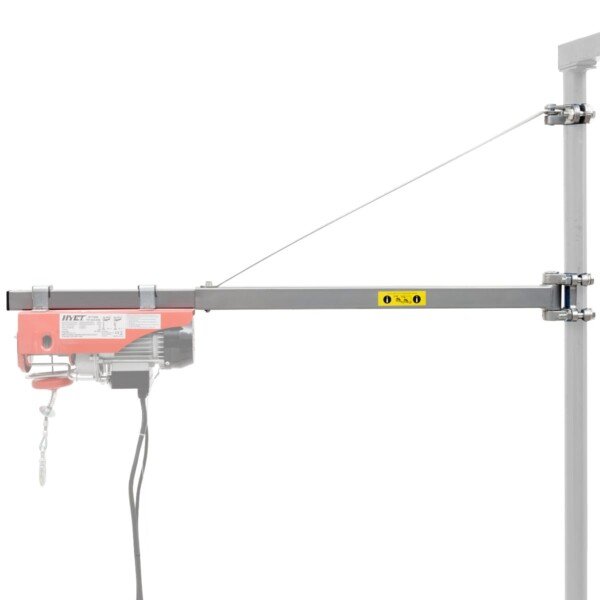 Teleskopinė Pasukama Gervės Keltuvo Sija (Sidabrinė)