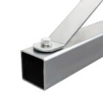 Teleskopinė Pasukama Gervės Keltuvo Sija (Sidabrinė)