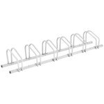 Dviračių stovas šešiems dviračiams (Sidabrinė)